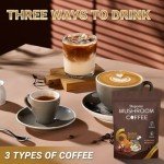 Organic Instant Mushroom Coffee with 6 Powerful Mushrooms