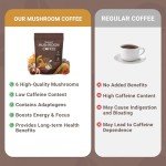Organic Instant Mushroom Coffee with 6 Powerful Mushrooms