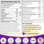 Organic Mushroom Coffee with Adaptogens for Energy & Focus