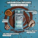 Organic Dark Roast Mushroom Coffee Blend - 14 Varieties