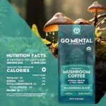 Organic Dark Roast Mushroom Coffee Blend - 14 Varieties