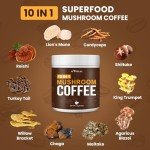10-in-1 Mushroom Coffee Blend for Energy & Focus