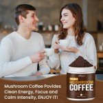 10-in-1 Mushroom Coffee Blend for Energy & Focus