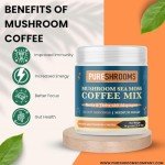 PureShrooms Instant Mushroom Coffee with Sea Moss