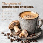 10-in-1 Mushroom Coffee Latte - 15 Packets