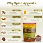 Spice Appeal Mushroom Instant Coffee with Superfoods