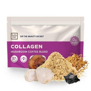Collagen Mushroom Instant Coffee with Lion's Mane & Reishi