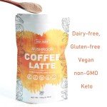 Mushroom Coffee Latte with Collagen – 30 Servings