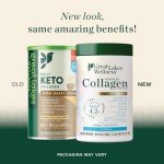 Great Lakes Keto Boost Collagen Vanilla Coffee Creamer