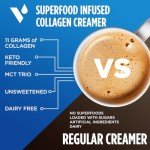 VitaCup Vanilla Keto Collagen Coffee Creamer 10oz