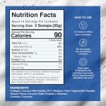 VitaCup Vanilla Keto Collagen Coffee Creamer 10oz