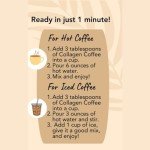 CAcafe Coconut Infused Collagen Coffee Drink Mix