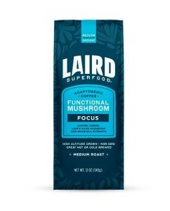 Laird Superfood Mushroom Focus Medium Roast Coffee
