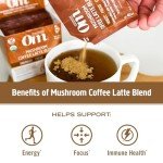Mushroom Coffee Latte Blend for Energy & Clarity