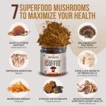 Organic Decaf Mushroom Coffee with 7 Superfoods