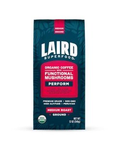 Laird Superfood Peruvian Mushroom Medium Roast Coffee