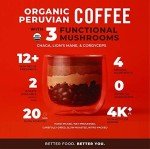 Laird Superfood Peruvian Mushroom Medium Roast Coffee