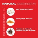 Instant Mushroom Coffee Pack: Lion's Mane & Cordyceps