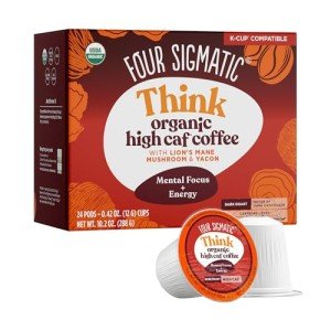 Four Sigmatic High Caffeine Mushroom Coffee Pods