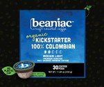 Beaniac Organic Colombian Mushroom Coffee Pods - 30 Count