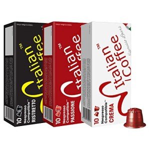 Delicitaly Italian Coffee Pods for Nespresso Machines