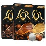 L'OR Espresso Pods: Vanilla, Chocolate, Caramel 30-Pack