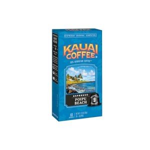 Kauai Poipu Beach Dark Roast Espresso Pods