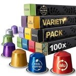 Mixed Variety Pack: 100 Nespresso-Compatible Mushroom Capsules
