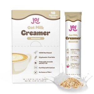 Sweetened Oat Milk Coffee Creamer - 10ct