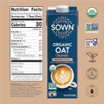 SOWN Organic Oat Creamer Variety Pack - 32oz