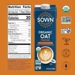 SOWN Organic Oat Creamer Variety Pack - 32oz