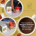 Organic Mushroom Coffee Blend with Premium Arabica