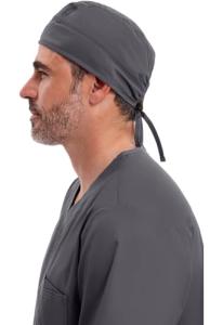 Adjustable Unisex Surgical Cap - Lightweight Pewter