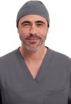 Adjustable Unisex Surgical Cap - Lightweight Pewter