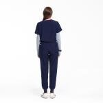 Women's Stretch Scrubs Set with 8 Pockets