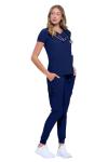 Women's 10 Pocket Cool Stretch Jogger Scrub Set