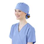 WonderWink Unisex Tie Back Scrub Cap - Ceil Blue