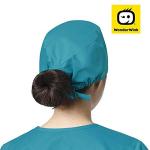 WonderWink Unisex Tie Back Scrub Cap - Ceil Blue