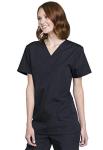 Cherokee Unisex Black Scrub Top and Pant Set