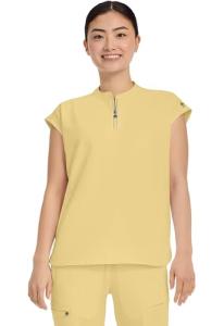 Healing Hands Women’s Sunray Yellow Medical Scrub Top