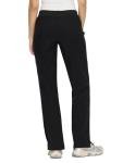 floralhue Women's Scrub Pants - Breathable & Soft Straight-Leg Pull-on Cargo Pant,Drawstring Bottoms with 3 Pockets,Black,M