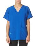 Carhartt Women's Cross-Flex Media Scrub Top, Royal