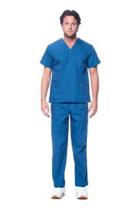 Unisex Caribbean Medical Scrubs Set - X-Large