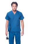 Unisex Caribbean Medical Scrubs Set - X-Large