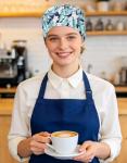 Adjustable Bouffant Working Cap with Sweatband