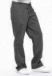 Dickies womens Signature Unisex Drawstring medical scrubs pants, Pewter, Medium US