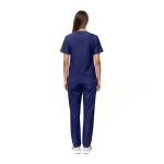 True Navy Women's Medical Scrub Set, XXL