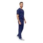 True Navy Women's Medical Scrub Set, XXL