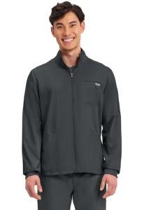 Cherokee Men's Black Warm-Up Scrub Jacket, L