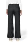 Koi Women's Lindsey Ultra Comfortable Cargo Style Scrub Pants (Petite Sizes), Black, Large/Petite